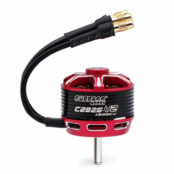 SURPASS-HOBBY C28 Series V2 C2826 1000KV/ 1200KV/ 1350KV/ 1900KV Outrunner Brushless Motor 2-3S for RC Airplane - Image 1