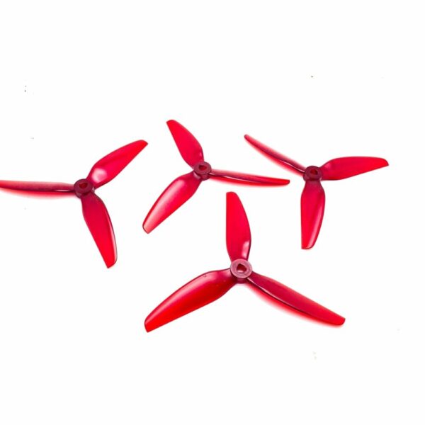 6 Pairs HQProp DP5.1X4.6X3 5146 5.1 Inch 3-blade  Poly Carbonate POPO Propeller for RC Drone FPV Racing - Image 1