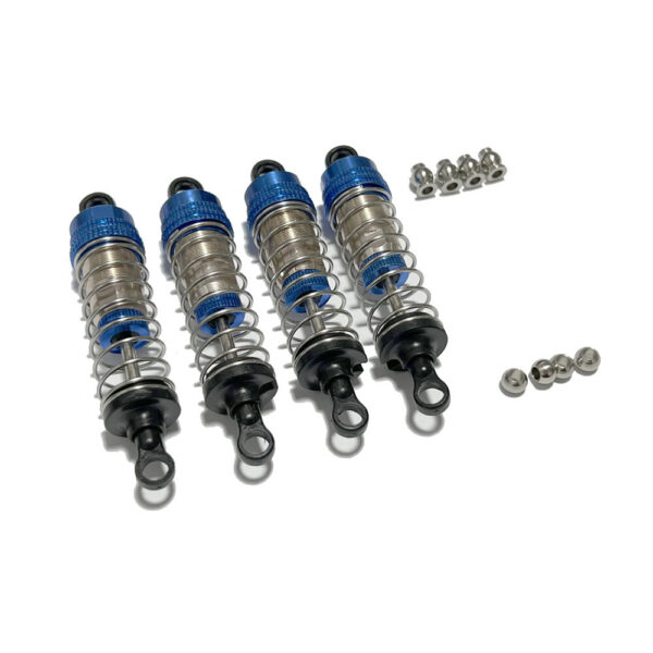 4PCS Upgraded Oil Filled Shocks Absorber Damper for Wrangler MNRC MN128 1/12 RC Cars Vehicles Models Spare Parts - Image 7