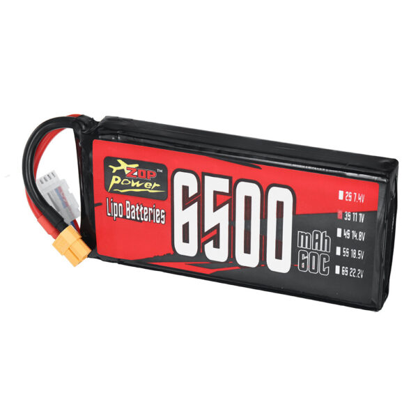 ZOP Power 3S 11.1V 6500mAh 60C 72.15Wh LiPo Battery XT60 Plug for RC Car Vehicles - Image 4