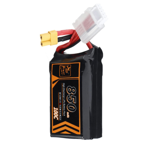 ZOP Power 14.8V 850mAh 100C 4S Lipo Battery XT30 Plug for RC Racing Drone - Image 7