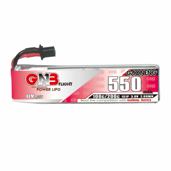 6Pcs Gaoneng 3.8V 550mAh 100C 1S LiHV Battery A30 Plug for Emax Tinyhawk S BetaFPV Beta75X - Image 3