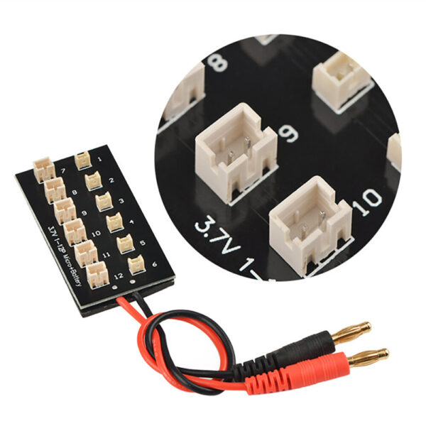 3.7V 1S Balance Charging Board Micro JST-PH Parallel Connect Plate for Blade Inductrix - Image 1