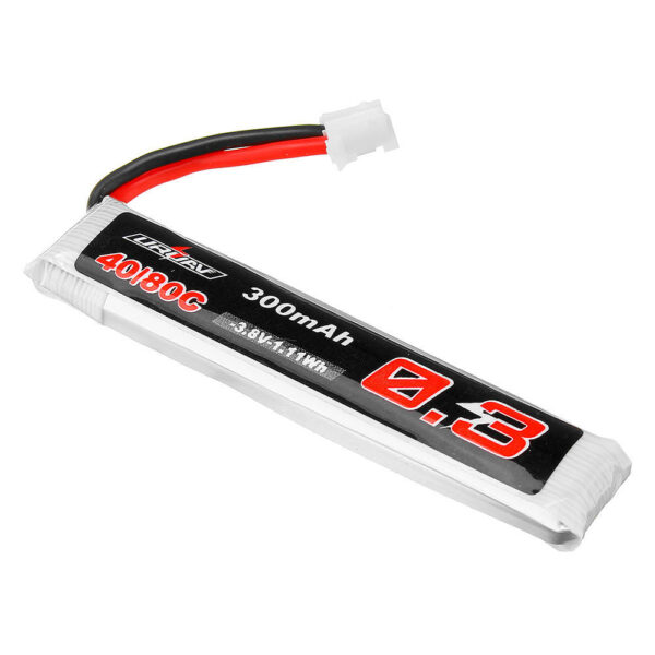 10Pcs URUAV 3.8V 300mAh 40/80C 1S HV 4.35V PH2.0 Lipo Battery for Eachine TRASHCAN Snapper6 7 8 US65 - Image 7