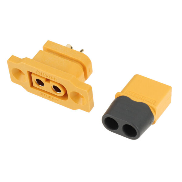 Amass XT60E-F XT60H-M Male Female Bullet Connector Plug with Sheath Housing for FPV Drone Battery - Image 1