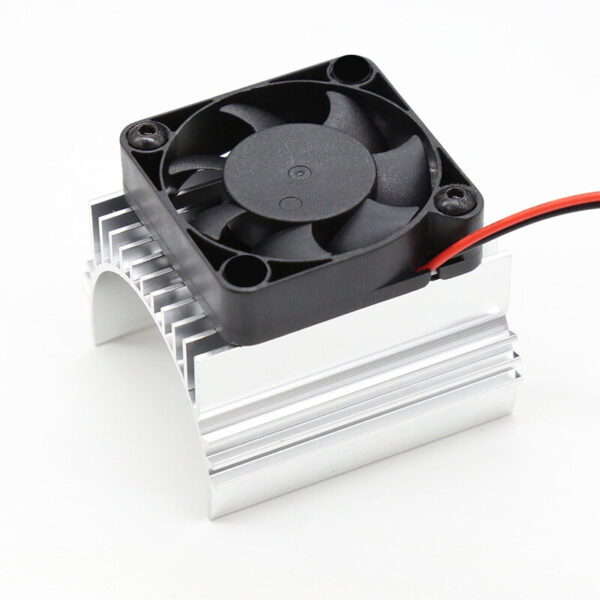 40x40mm 4074 4274 1515 RC Car Motor Hot Sink W/ Fan for RC Car 1/8 1/10 1/12 Scale RC Car Parts - Image 2