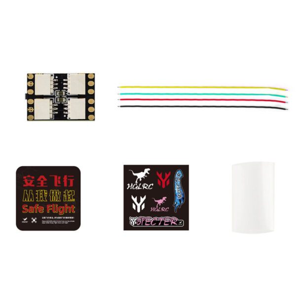 HGLRC LED MINI Controller Module 2-6S for W2812 LED Lite Strip DIY RC Airplane FPV Racing Drone - Image 4