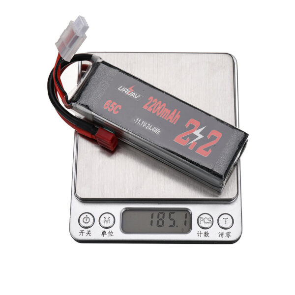 URUAV 11.1V 2200mAh 65C 3S LiPo Battery T Deans Plug for RC Car - Image 9