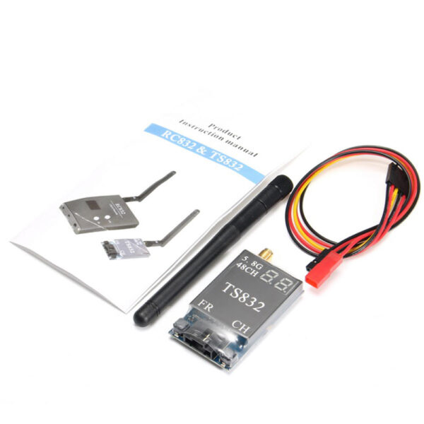 Eachine TS832 Boscam 5.8G 48CH 600mW 7.4-16V Wireless Transmitter W/ RC832 5.8G 48CH Wireless AV Receiver for RC Drone - Image 3