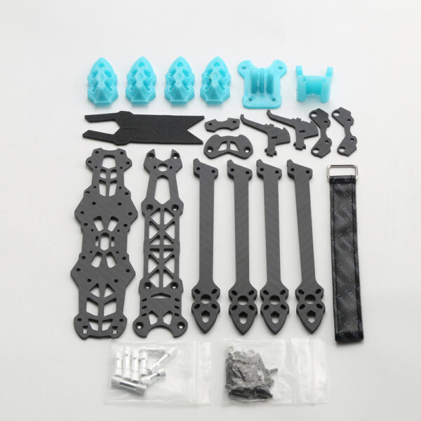 Mark4 7 Inch 295mm Wheelbasae 5mm Arm 3K Carbon Fiber Frame Kit for DIY RC FPV Racing Drone - Image 6