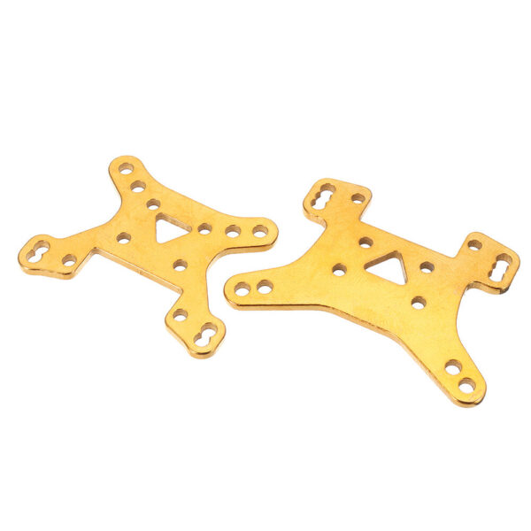 2PCS Wltoys 124017 124019 1/12 RC Car Spare Metal Front Rear Shock Absorber Plate Board 1833 Vehicles Model Parts - Image 5