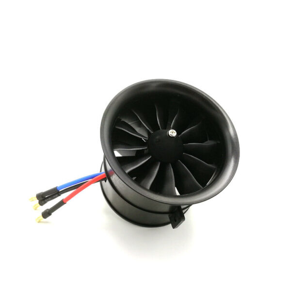 Powerfun EDF 70mm Ducted Fan 4S 3400KV Brushless Motor 12 Blades Propeller for RC Airplane Plane - Image 1