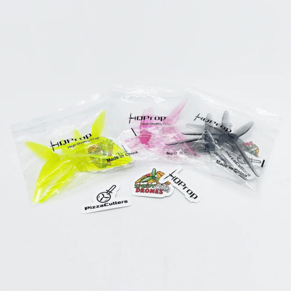 2 Pairs HQProp PizzaCutters 5037 5.0x3.7 5 Inch 3-Blade Propeller Poly Carbonate for RC Drone FPV Racing - Image 2