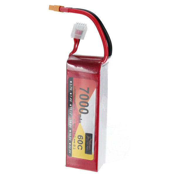 ZOP Power 14.8V 7000mAh 60C 4S LiPo Battery XT60 Plug for RC Racing Drone - Image 4