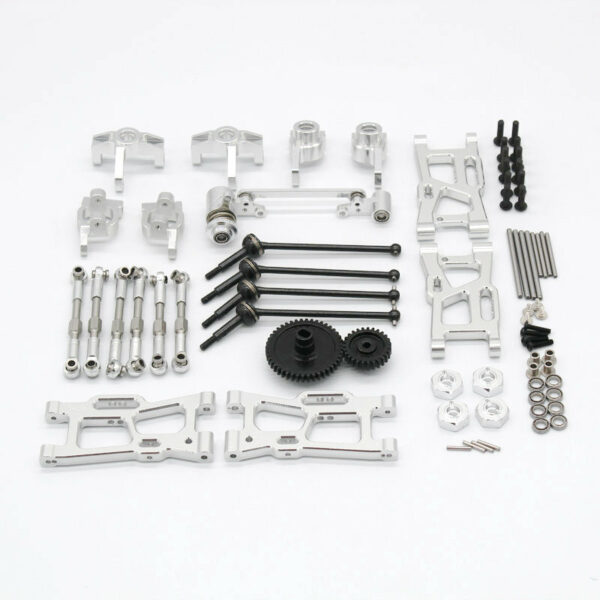 Wltoys 144001 144010 124017 124019 124018 Upgraded Metal Parts Set RC Car Parts - Image 3