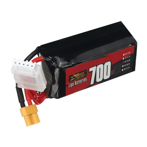 ZOP Power 4S 14.8V 700mAh 105C 10.36Wh LiPo Battery XT30 Plug for RC Helicopter Airplane - Image 4