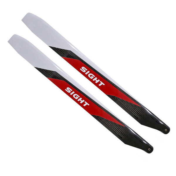 SIGHT 325mm /360mm /380mm /550mm /600mm RC Helicopter Spart Parts Carbon Fiber Propeller Main Blade - Image 2