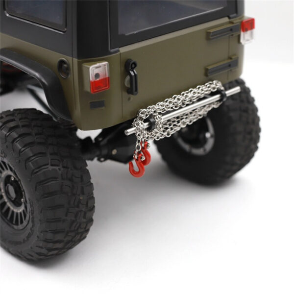 Upgraded Aluminum Alloy Adjustable Front Rear Bumper Protector for 1/10 SCX10 TRX4 LCG RC Cars Vehicles Models Spare Parts Y5 - Image 5