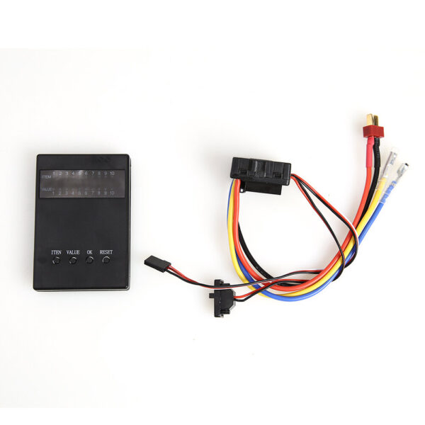 New 1/10 1/8 WP Crawler Brush Brushed 80A Electronic Speed Controller Waterproof ESC With Program Card - Image 1