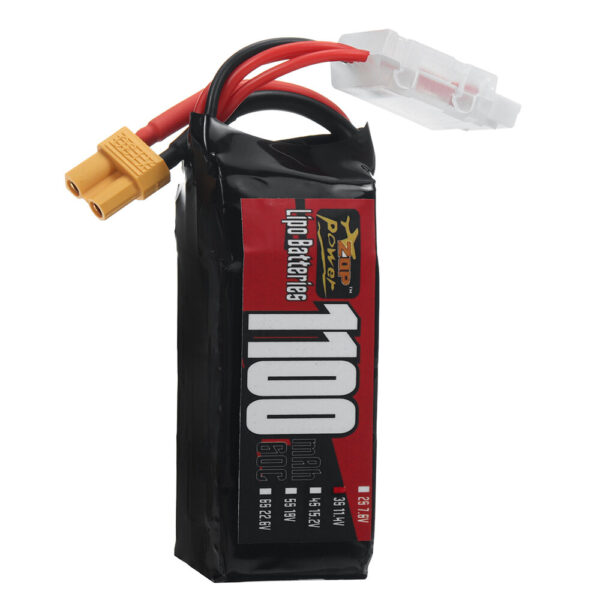 ZOP Power 3S 11.4V 1100mAh 60C 12.54Wh LiPo Battery XT30 Plug for RC Drone FPV Racing - Image 5