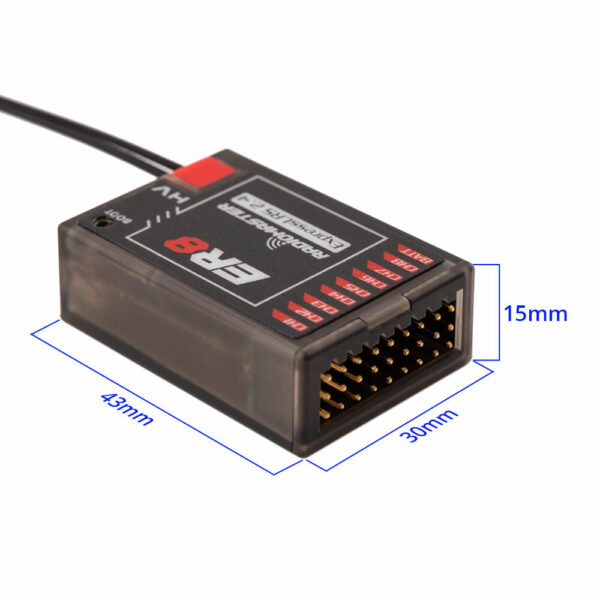 Radiomaster ER8 2.4GHz 8CH ExpressLRS ELRS RX 100mW PWM Receiver Support Voltage Telemetry for FPV RC Drone Airplane Glider - Image 6