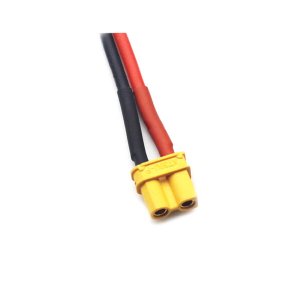 Amass XT30U Plug Cable 18AWG 100mm High-Temperature Resistant Silicone Wire for RC Lipo Battery - Image 2