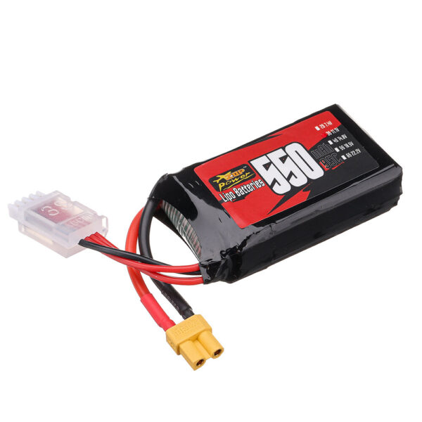 ZOP Power 3S 11.1V 550mAh 95C 6.105Wh LiPo Battery XT30 Plug for BETAFPV Pavo20 Pro RC FPV Racing Drone - Image 4