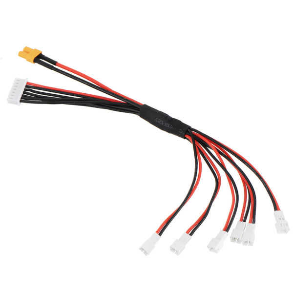 URUAV XT30 To PH2.0 1S Lipo Battery Charging Cable Wire For Happymodel Mobula6 Mobula7 EMAX Tinyhawk II D6 - Image 1