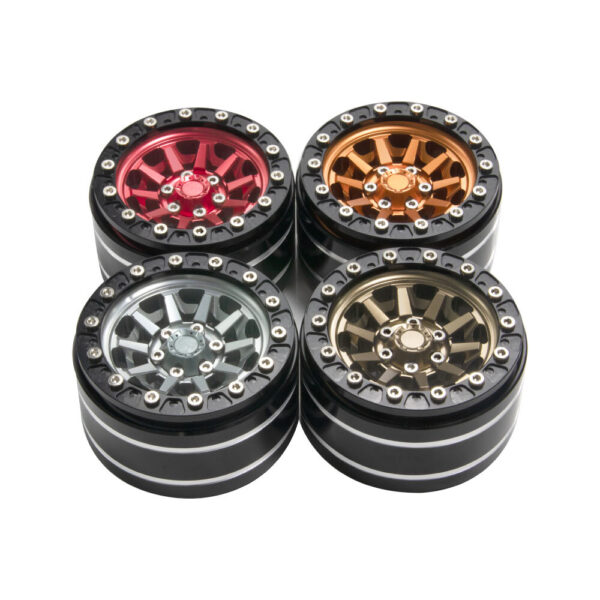 4Pcs 56mm 1/10 Desert Short Course Truck Tire 12mm Wheel Hex for SCX10 TRX4 Off-road RC Car - Image 8