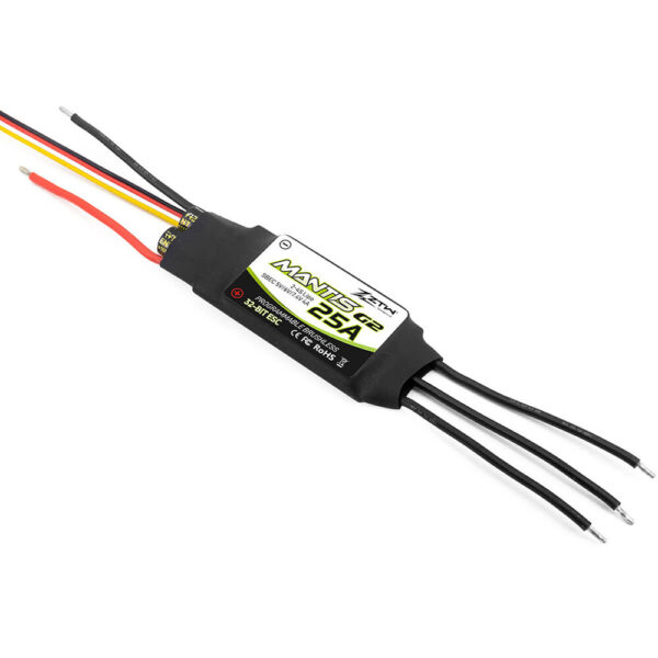 ZTW Mantis G2 25A New 32-Bit Brushless ESC With 5/6/7.4V Adjustable 4A BEC 2-4S for RC Airplane - Image 2