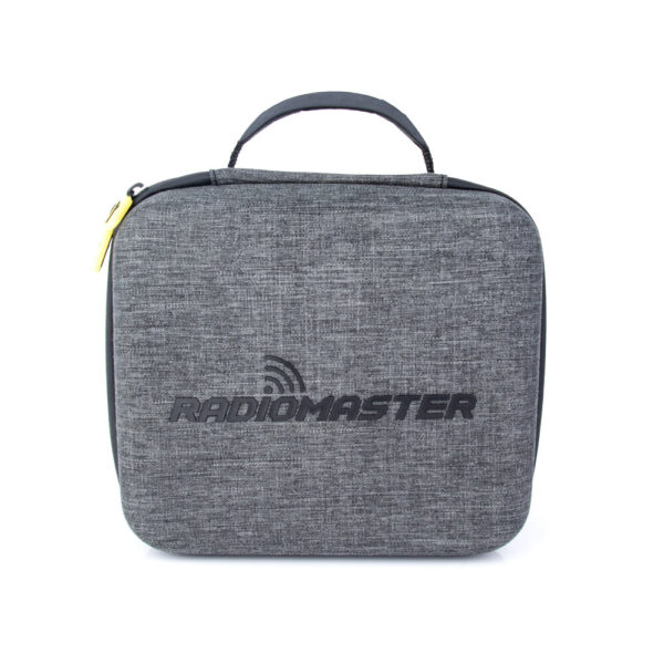 RadioMaster Radio Transmitter Medium Fabric EVA Hard Zipper Handbag Carrying Protection Case for TX16S Transmitter with Folding Handle - Image 2