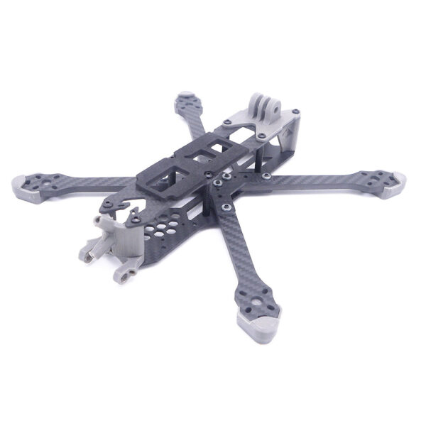 TEOSAW Dipper 5 230mm Wheelbase 5mm Arm Thickness X Type 5 Inch Freestyle Frame Kit Support VISTA / DJI Air Unit for RC Drone FPV Racing - Image 5