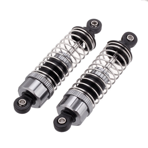 2PCS Upgraded Aluminum Capped Oil Filled Shock Absorber Damper for HBX 16889 1602 1/16 RC Car Parts M16100A - Image 2