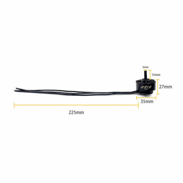 DarwinFPV 2812 1100KV 6S BLDC Motor for 7-10 Inch Long Range FPV Drone 7-8 Inch X8 Models - Image 7