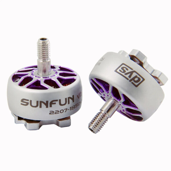 DYS SUNFUN V2 2207 1850KV 6S Brushless Motor 5mm Shaft for DIY 5 Inch Freestyle RC FPV Racing Drone - Image 1