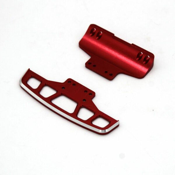 1/28 Metal Upgrade Parts Front And Rear Bumpers For Wltoys 284131 RC Car - Image 2