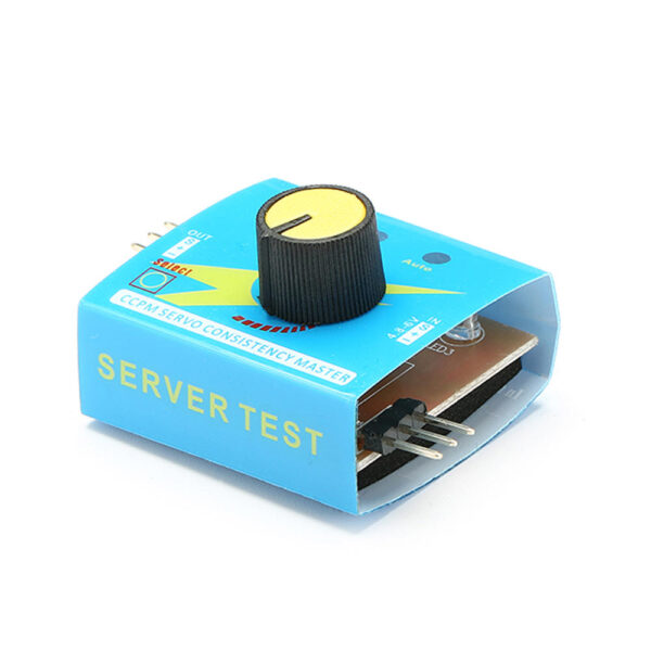 Servo Tester Third Gear Switch With Indicator Light 4.2V To 6.0v 2pcs - Image 1