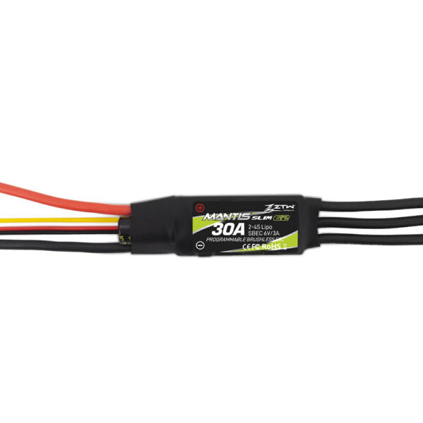 ZTW Mantis Slim 30A G2 New 32-Bit Brushless ESC With 6V/3A BEC 2-4S for F3P RC Airplane - Image 1