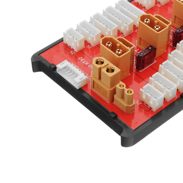 2 IN 1 PG Parallel Charging Board XT30 XT60 Plug Supports 4 Packs 2-8S Lipo Battery - Image 7