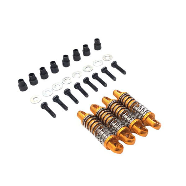 4PCS Upgraded Metal Shock Absorbers Dampers for Wltoys 1/28 284161 284010 284131 K969 K979 K989 K999 P929 P939 RC Cars Vehicles Models Parts - Image 3