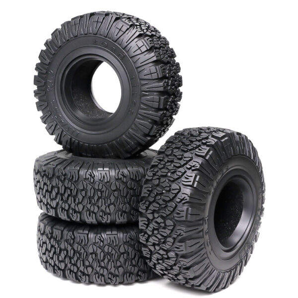 4PCS 1.9 Inch Upgraded Tyres for 1/10 TRX4 SCX10 RC Car Rock Crawler Climbing Off-Road Truck Vehicles Models Spare Parts - Image 2