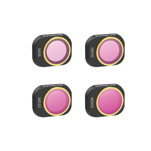 Sunnylife Camera Lens Filter Adjustable UV CPL ND4 ND8 ND16 ND32 ND4/PL ND8/PL ND16/PL ND32/PL Combo Set for DJI Mini 4 PRO RC Drone Quadcopter - Image 7