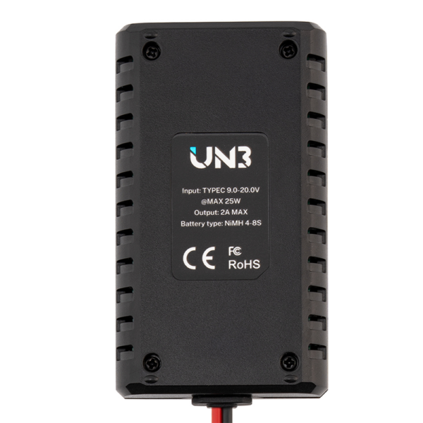 ToolkitRC UN3 25W 2.0A Type-C Input High-Speed Balanced Charging USB-C 4-8S NiMH charger for RTR Vehicles - Image 2