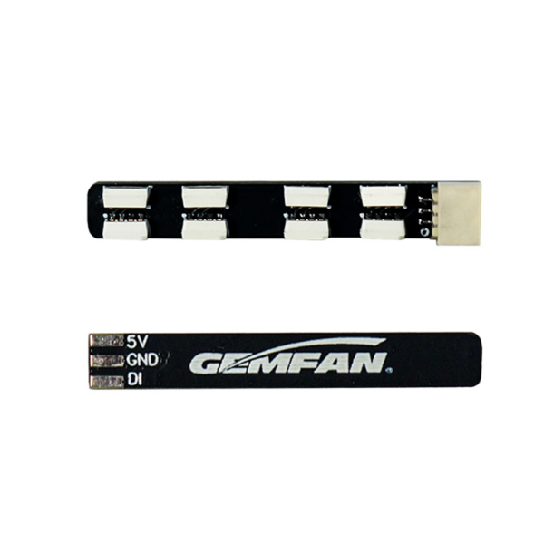 4PCS GEMFAN LED 08 / LED 20 5V Programmable Arm LED Strip Light / CU Controller Module 2-6S for DIY RC Drone FPV Racing - Image 2