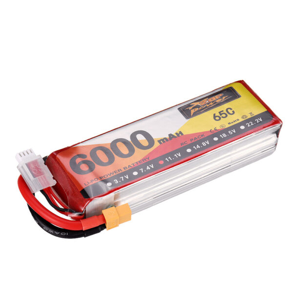 ZOP Power 11.1V 6000mAh 65C 3S Lipo Battery XT60 Plug for RC Drone - Image 3