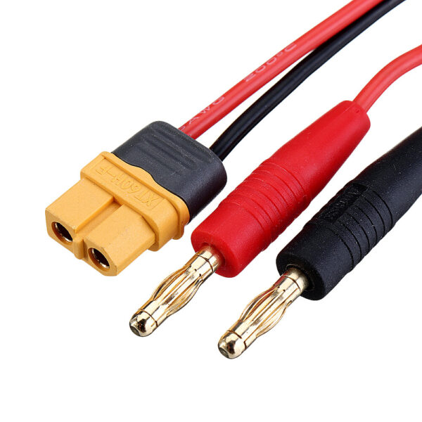 20cm 20AWG 4.0mm Banana Plug to XT60 XT30 DC5.5 T Plug Charger Adapter Cable for IMAX B6 Charger - Image 5