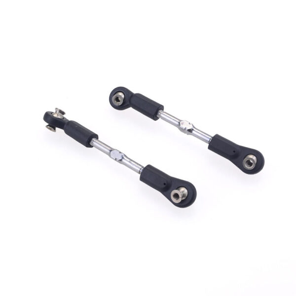 2PCS ZD Racing 8124 Metal 75-85mm Steering Rod for 9116 08427 1/8 Rc Car Model Parts - Image 1