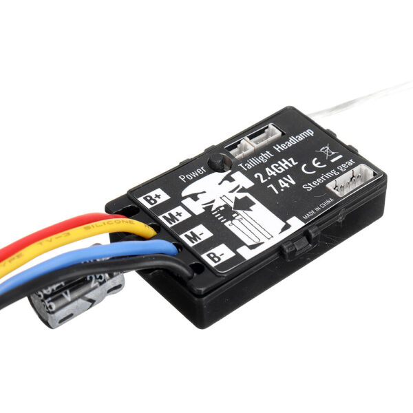 SG 1603 1604 UDIRC 1601 RC Car 2.4G 40A Brushed ESC Board w/ Gyro 1603-011 Vehicles Model Parts - Image 4