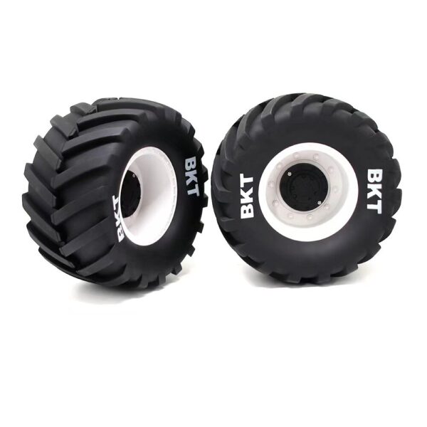 2PCS Monster Truck Tires Wheels 14mm/17mm Adjustable for 1/8 LOSI LMT W66 KYOSHO Axial RC Cars Vehicles Models Spare Parts - Image 1