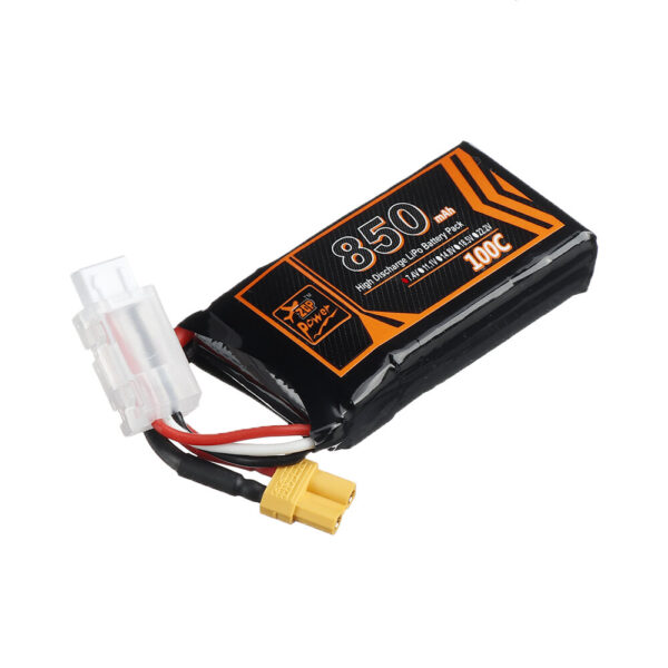 ZOP Power 7.4V 850mAh 100C 2S Lipo Battery XT30 Plug for RC Racing Drone - Image 8